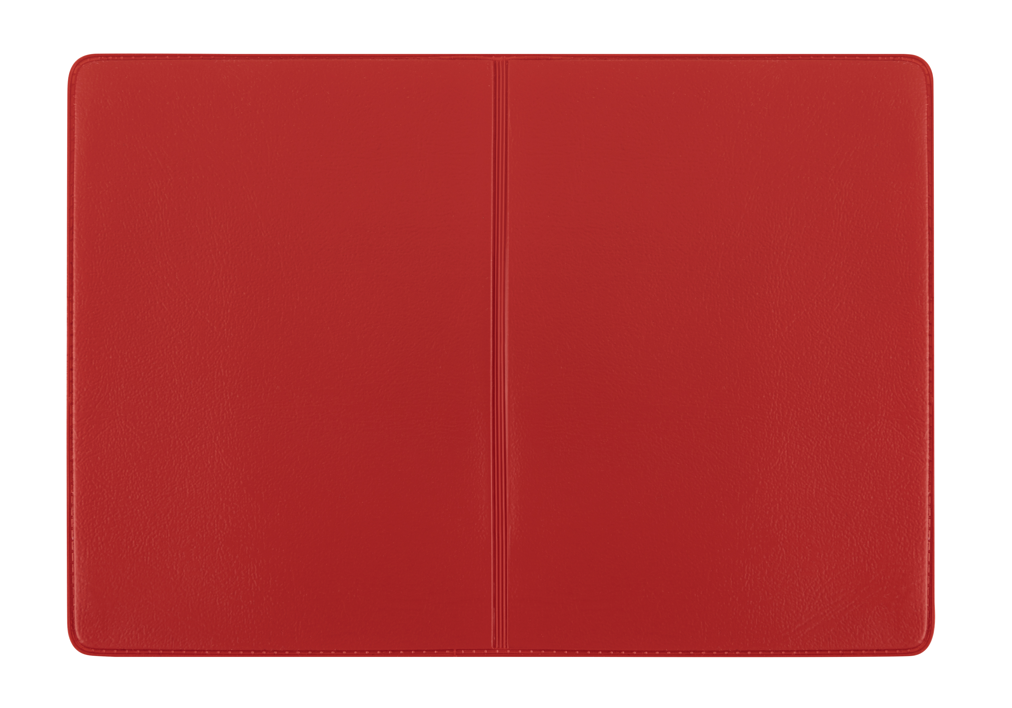 CreativDesign® Ausweistasche "2-fach" Normalfolie rot