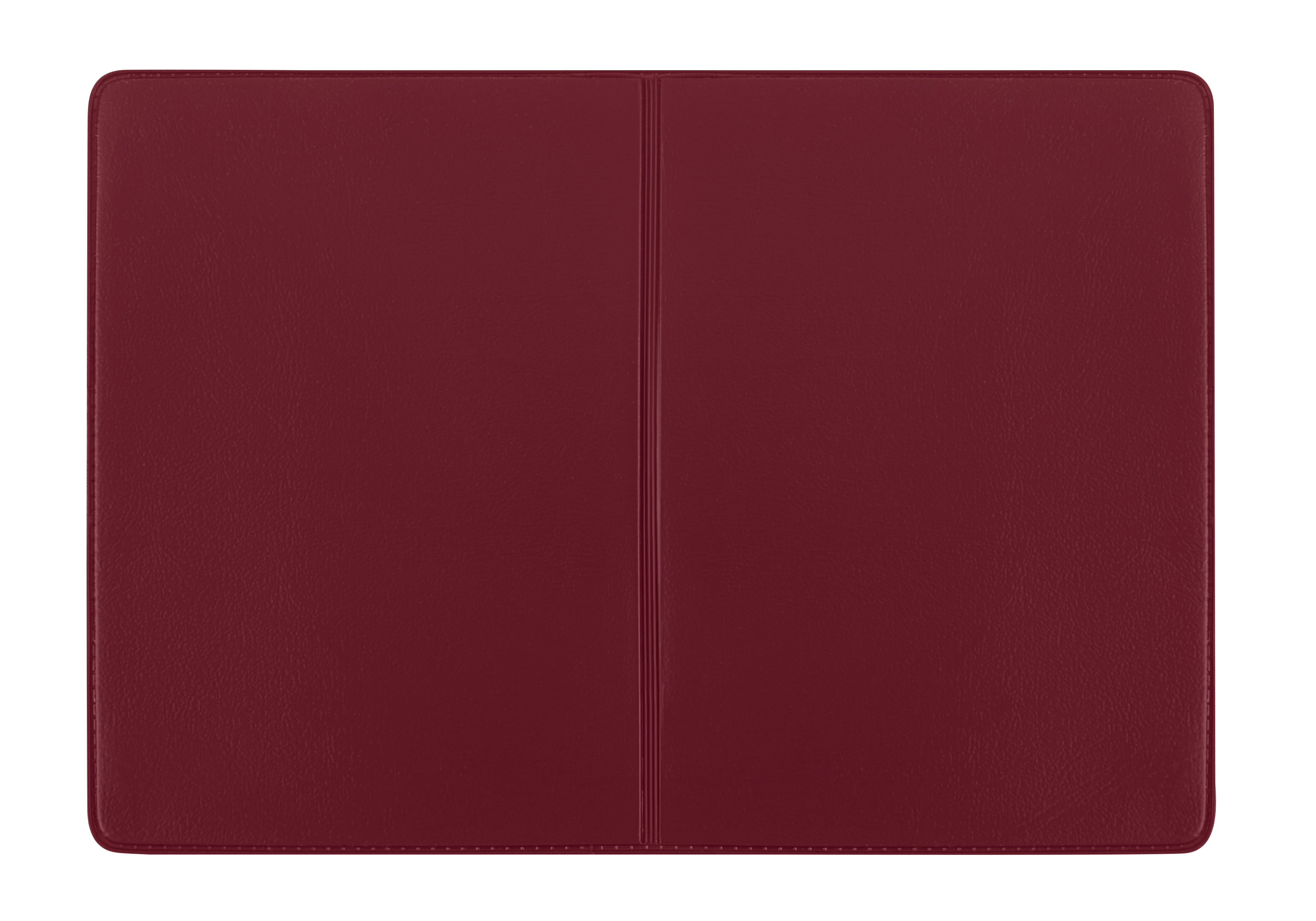 CreativDesign® Ausweistasche "4-fach" Normalfolie bordeaux