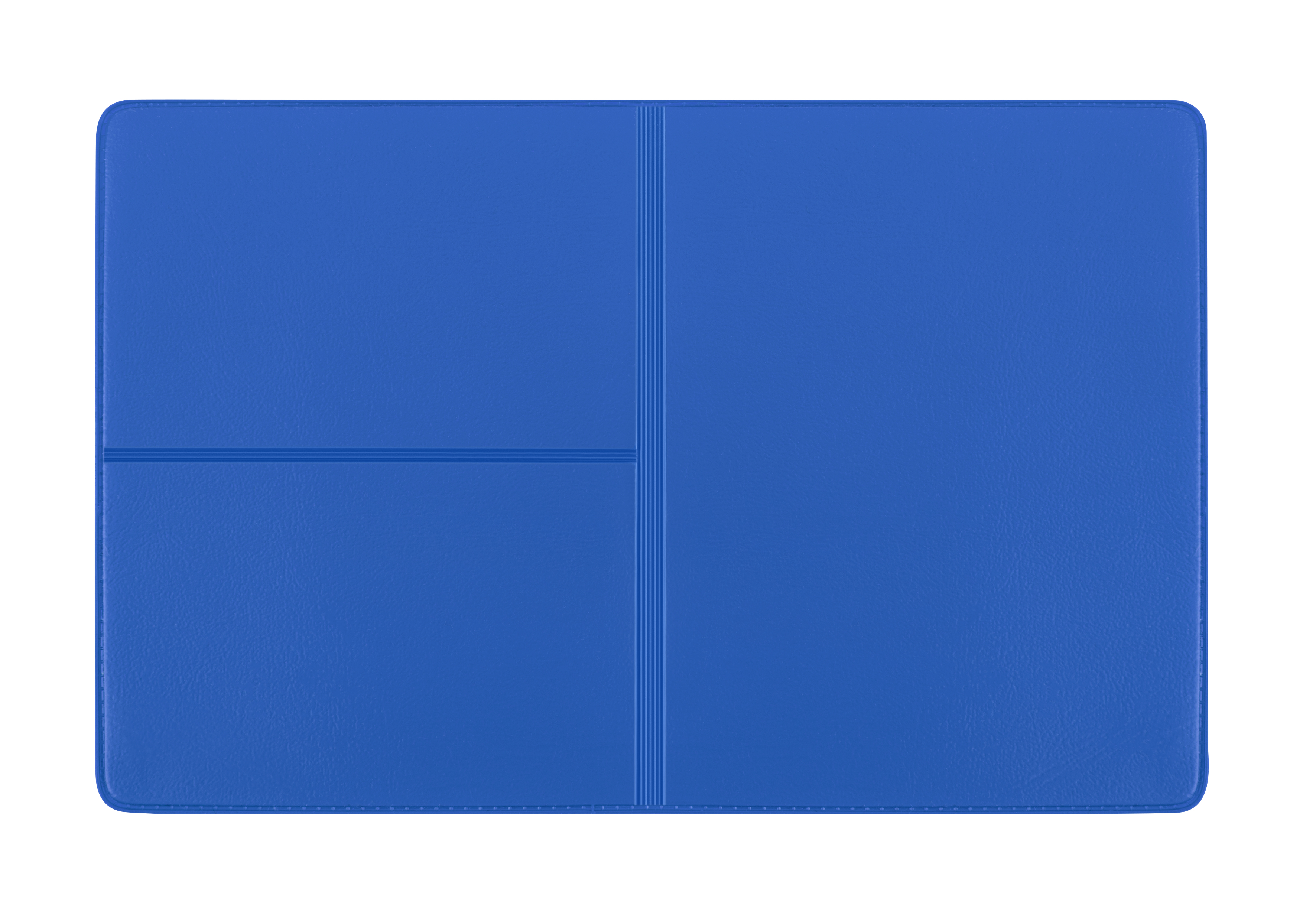 CreativDesign® Ausweistasche "Euro" Normalfolie blau