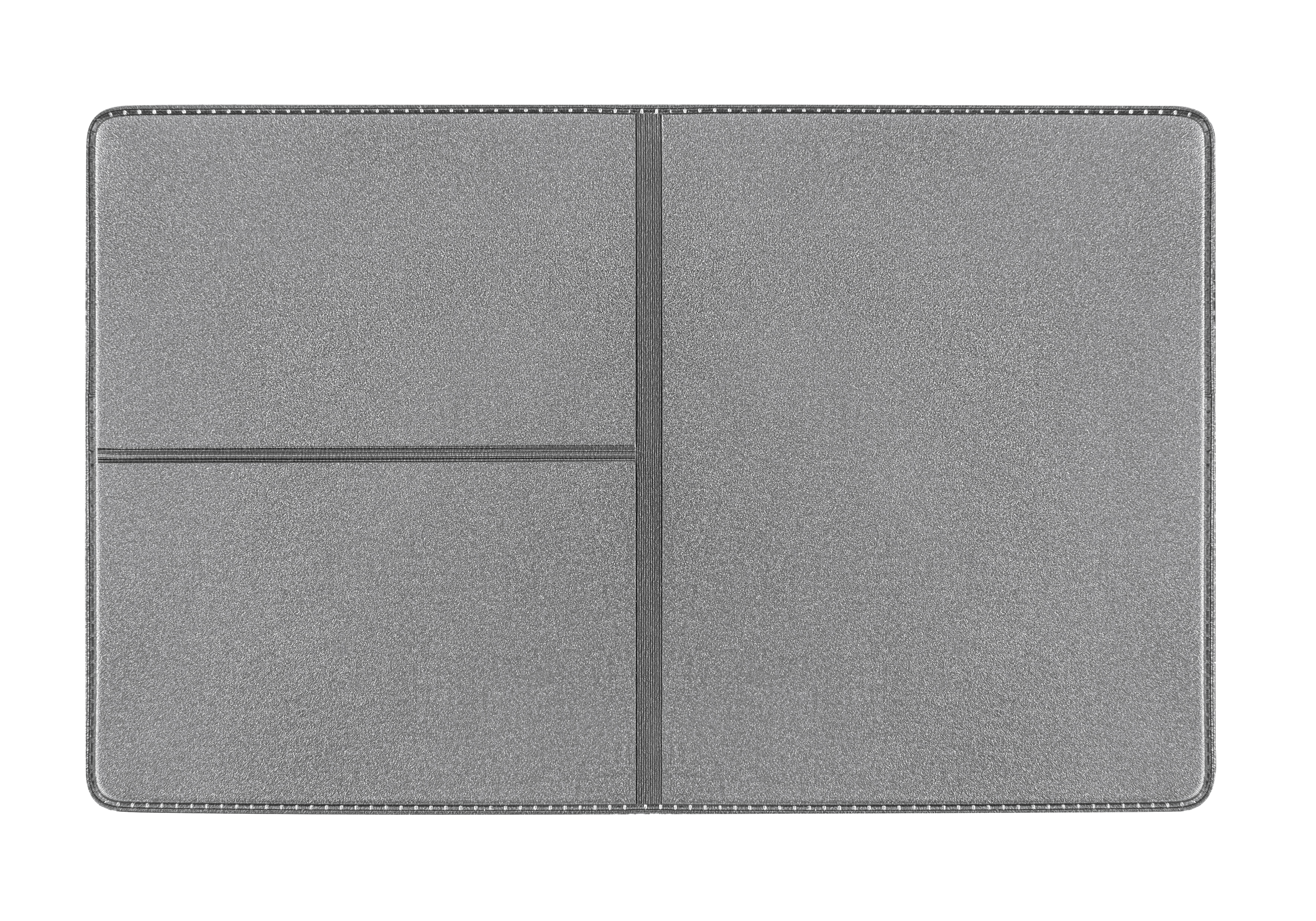 CreativDesign® Ausweistasche "Euro" Reflexfolie silber