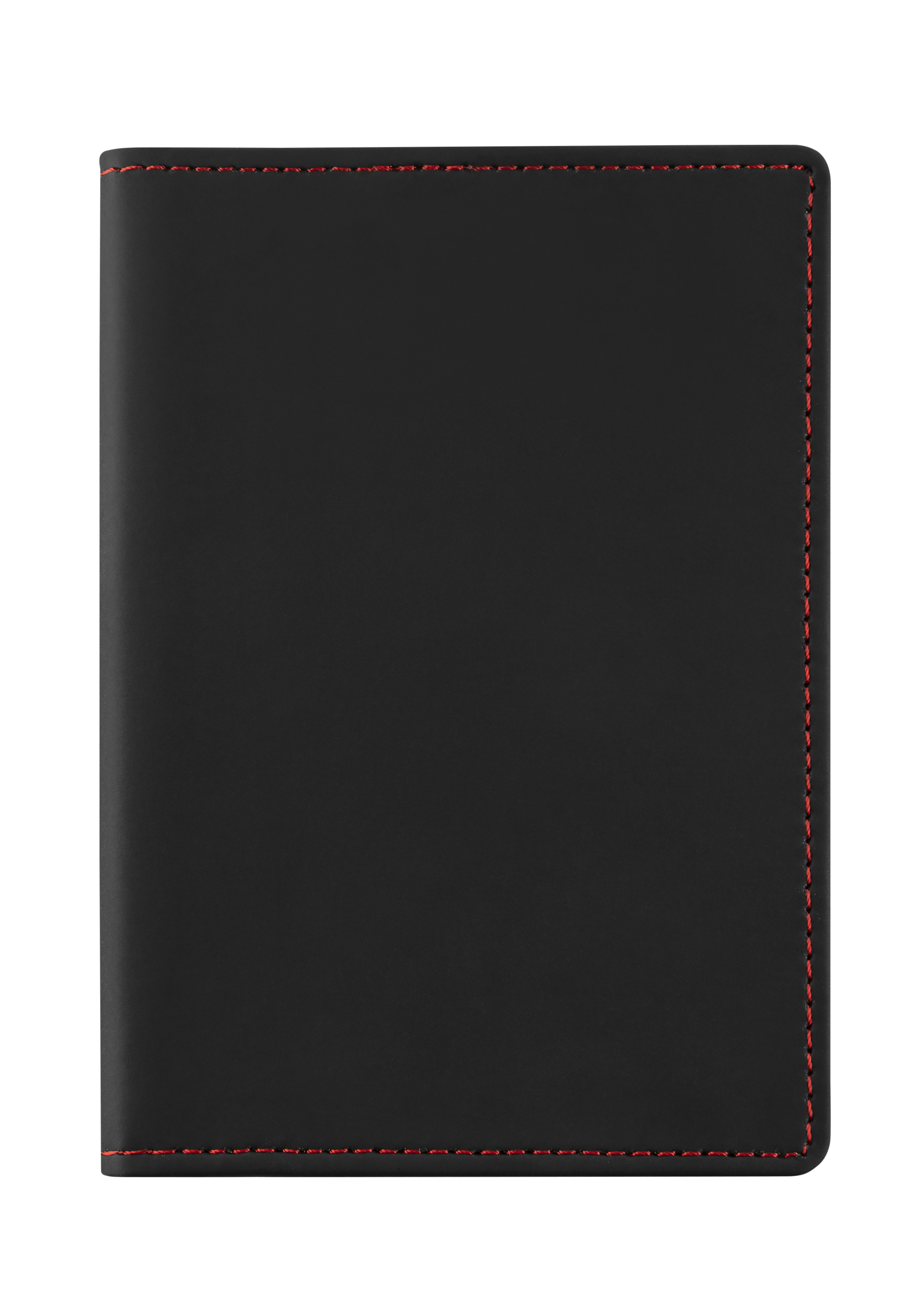 Blackmaxx® Ausweistasche "ColourCraft" schwarz/rot 