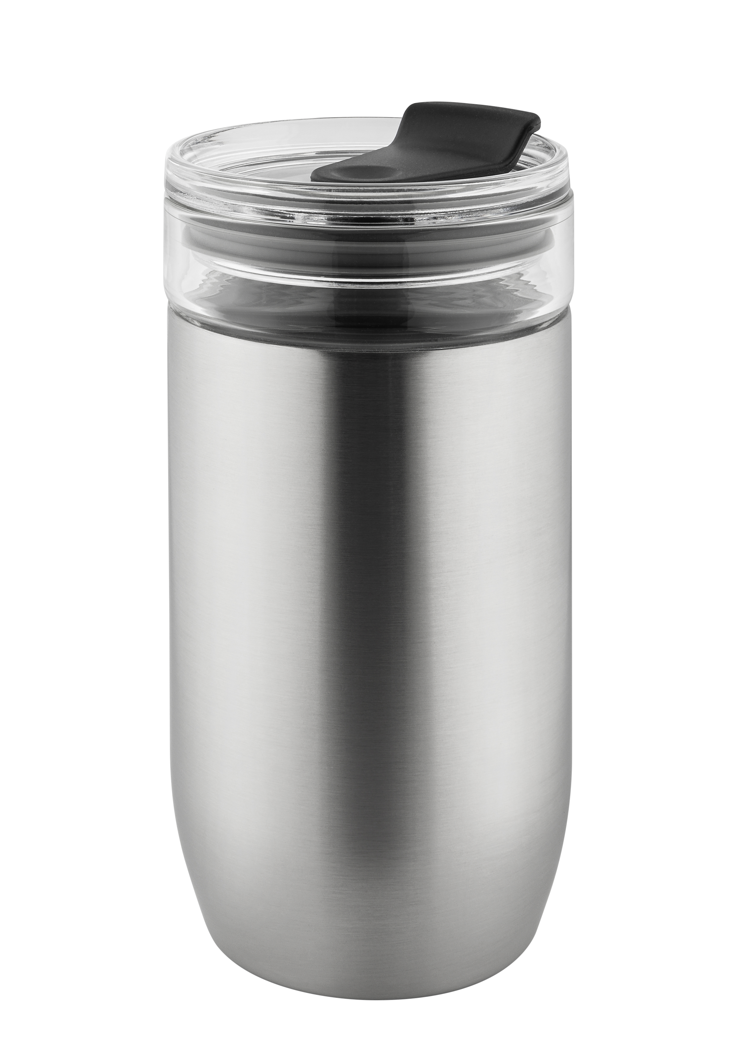 Metmaxx® Thermobecher "CremaGourmetMedium" silber