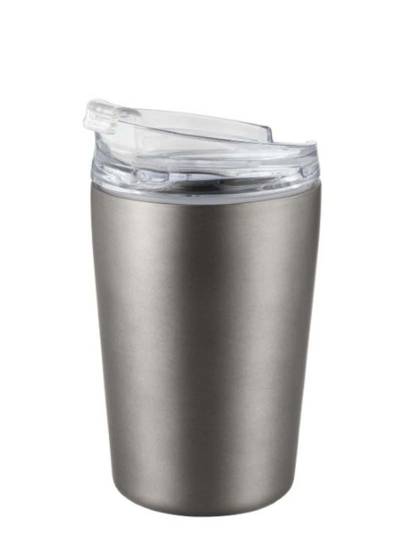 Metmaxx® Thermobecher "CremaExpresso/Macchiato" titan