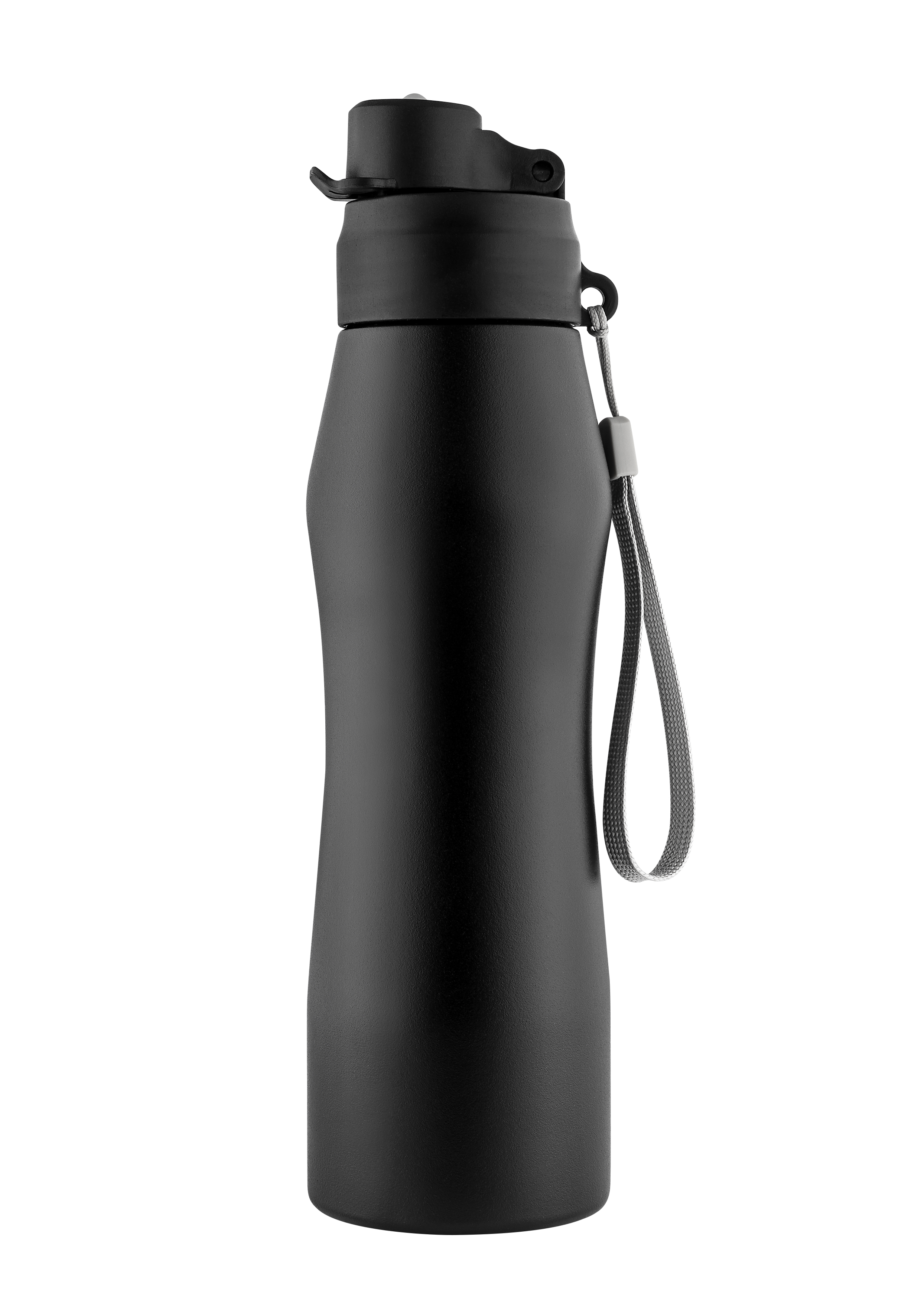 Metmaxx® Wasserflasche "GenerationRefill" schwarz