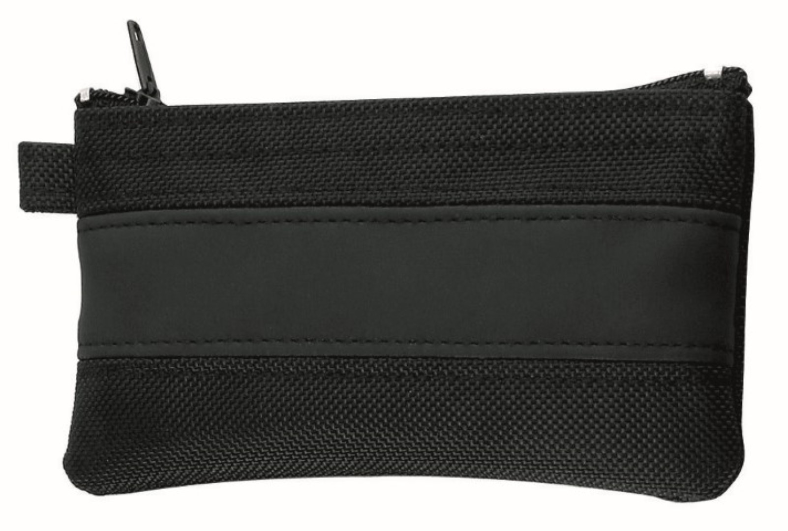 CreativDesign® Schlüsseltasche "ColourLane"  schwarz/schwarz