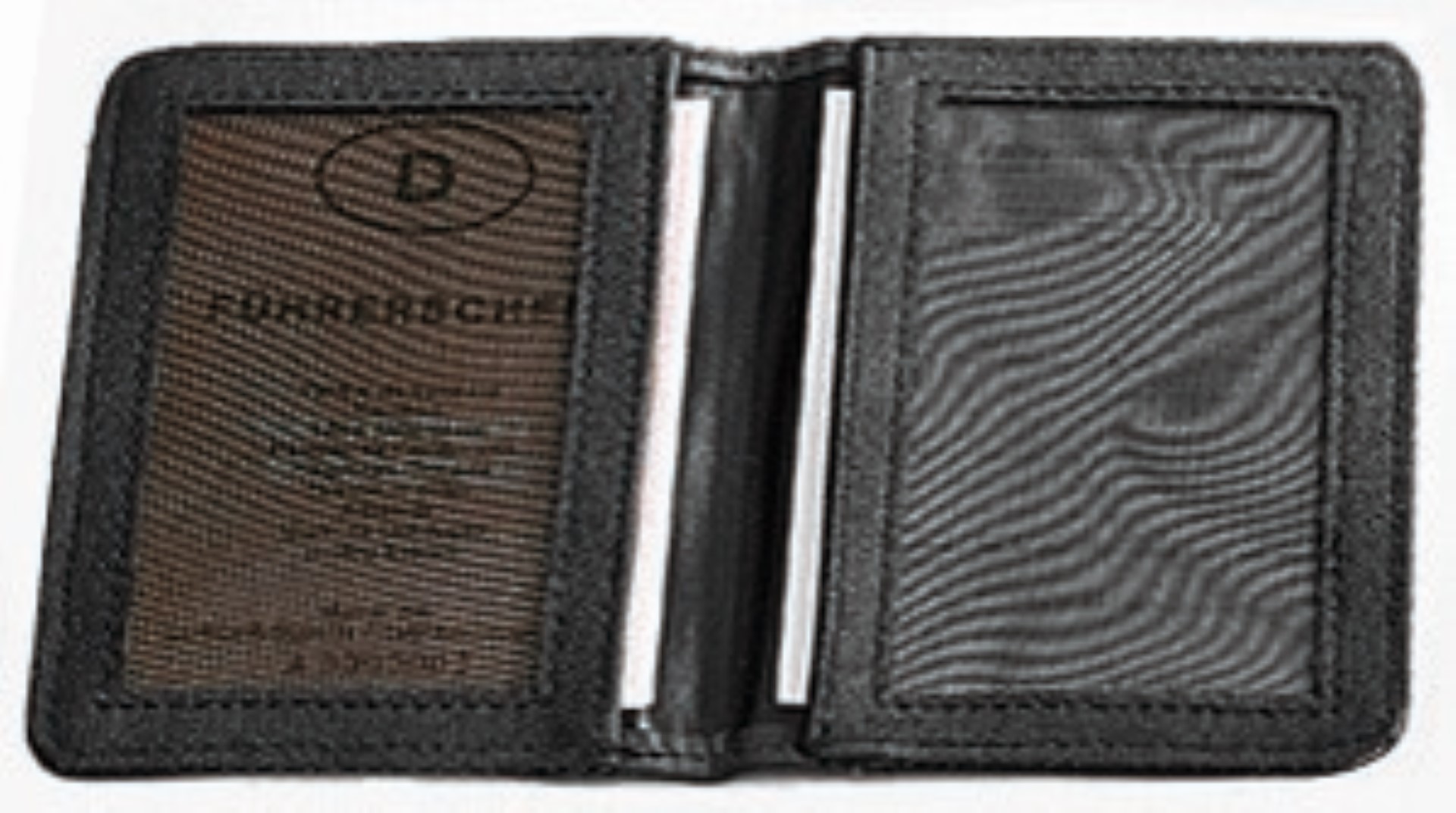 CreativDesign® Ausweistasche "Paper 2" schwarz