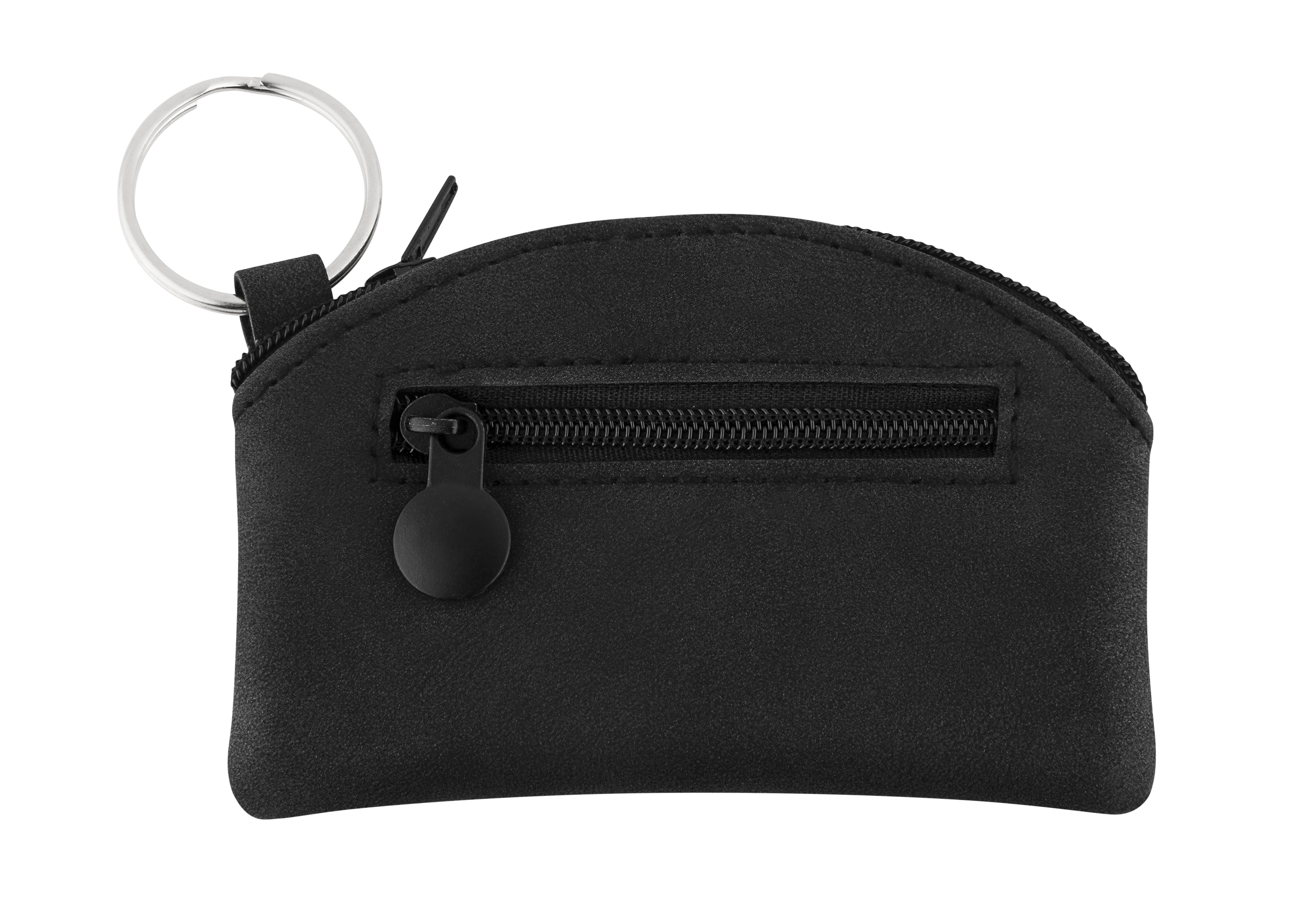 CreativDesign® Schlüsseltasche "Curve Label" schwarz