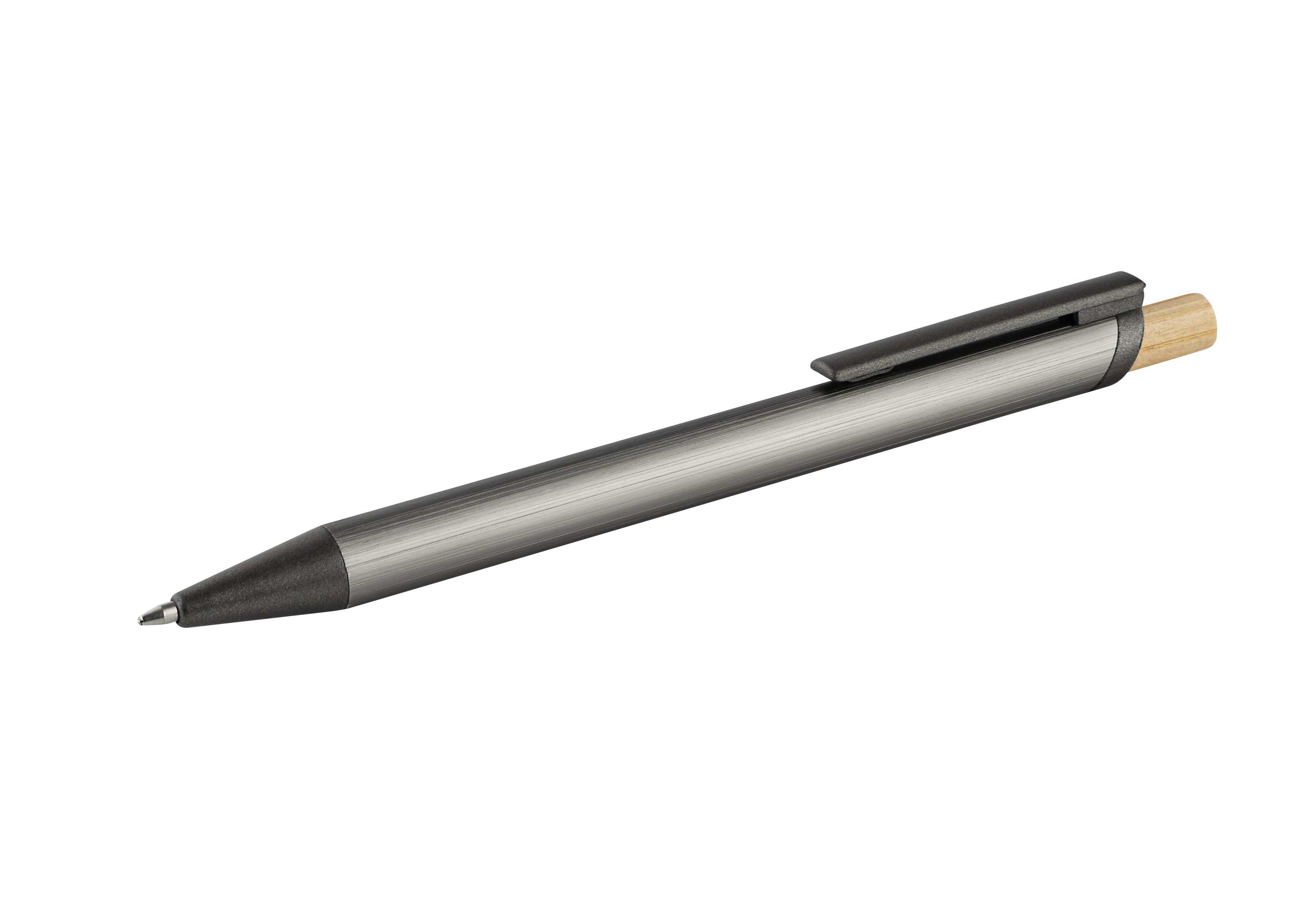 Metmaxx® Kugelschreiber "AluEcoLogo" titan