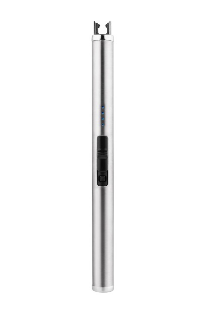Metmaxx® Feuerzeug "FutureEleganceFire" silber