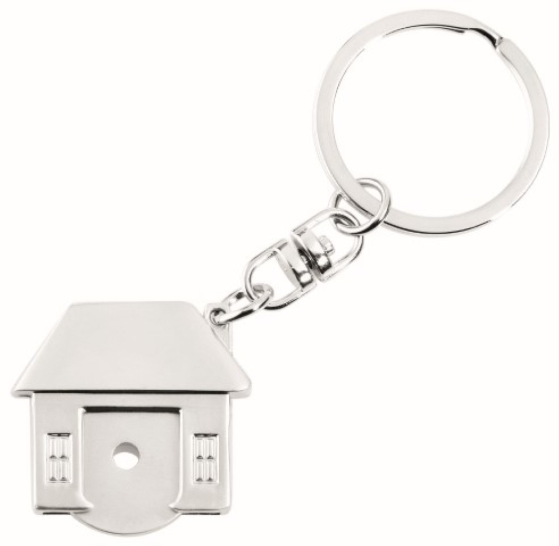 Metmaxx® EK-Chiphalter "House" silber