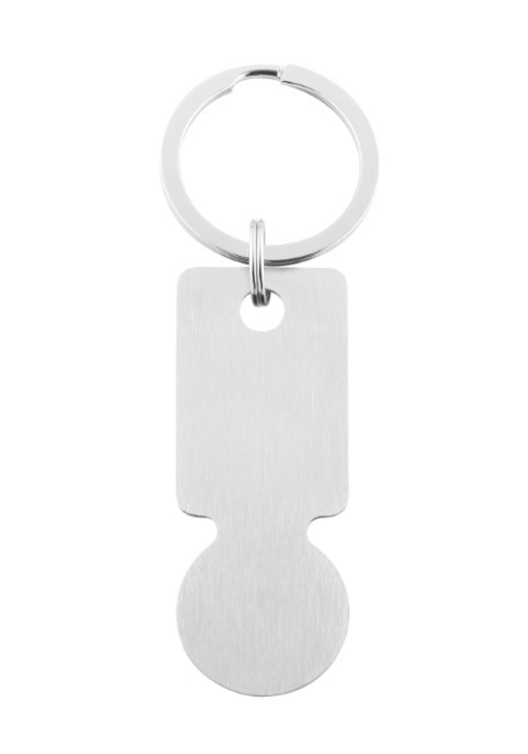 Metmaxx® EK-Schlüsselanhänger "Style&Shop" silber