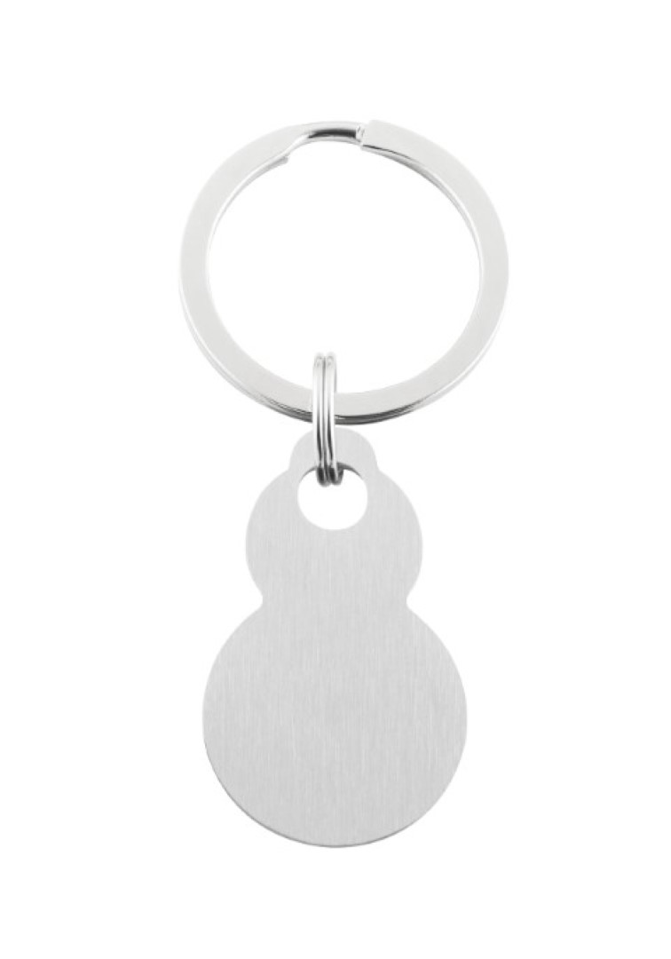 Metmaxx® EK-Schlüsselanhänger "MiniStyle" silber